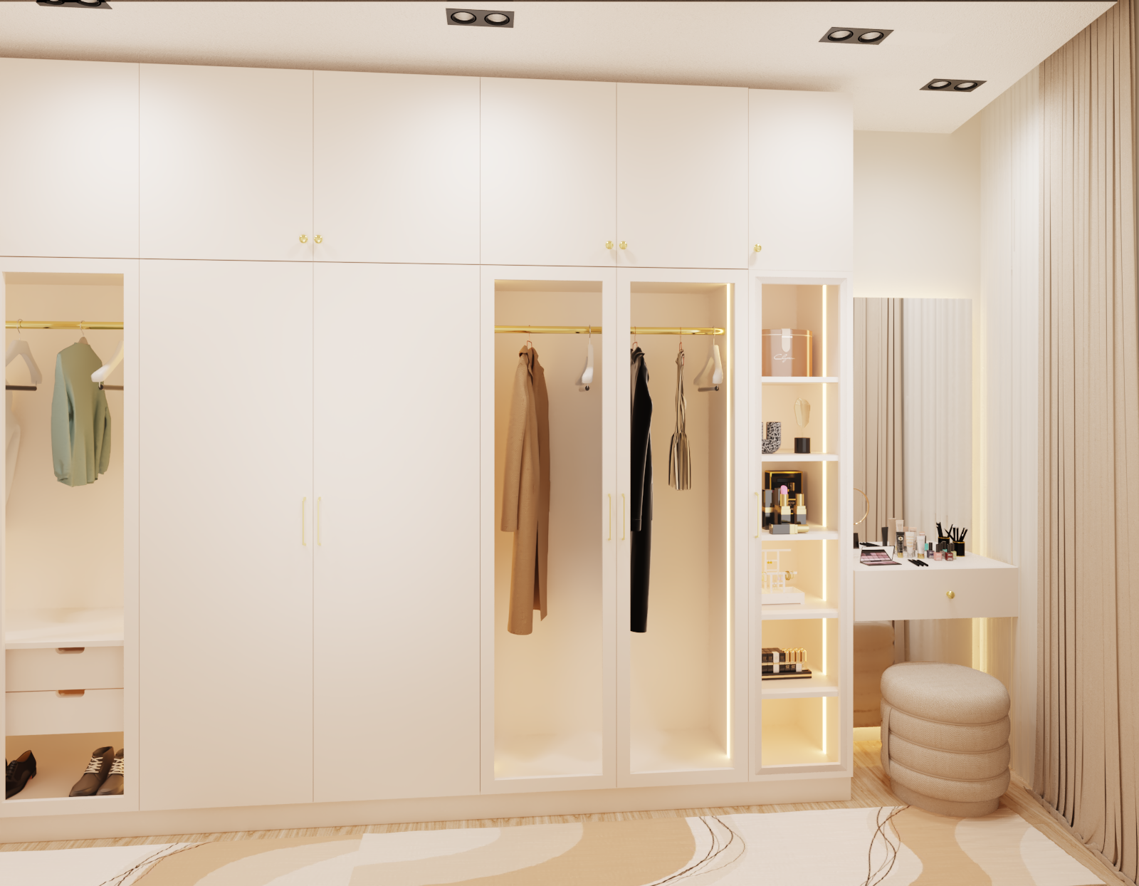 住宅公寓室内设计与装修项目丨埃及丨mohamed mohsen-43