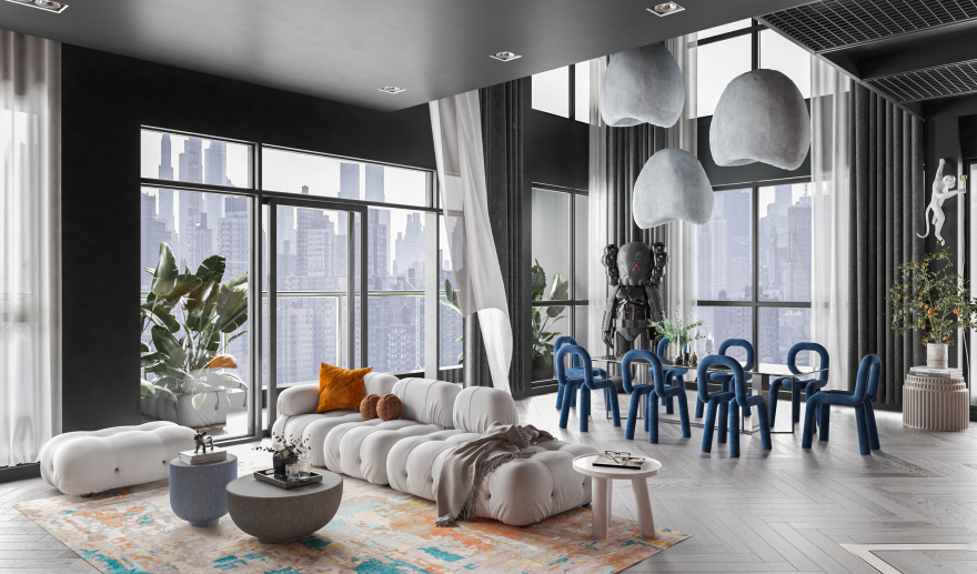 LACK·B 复式公寓-14