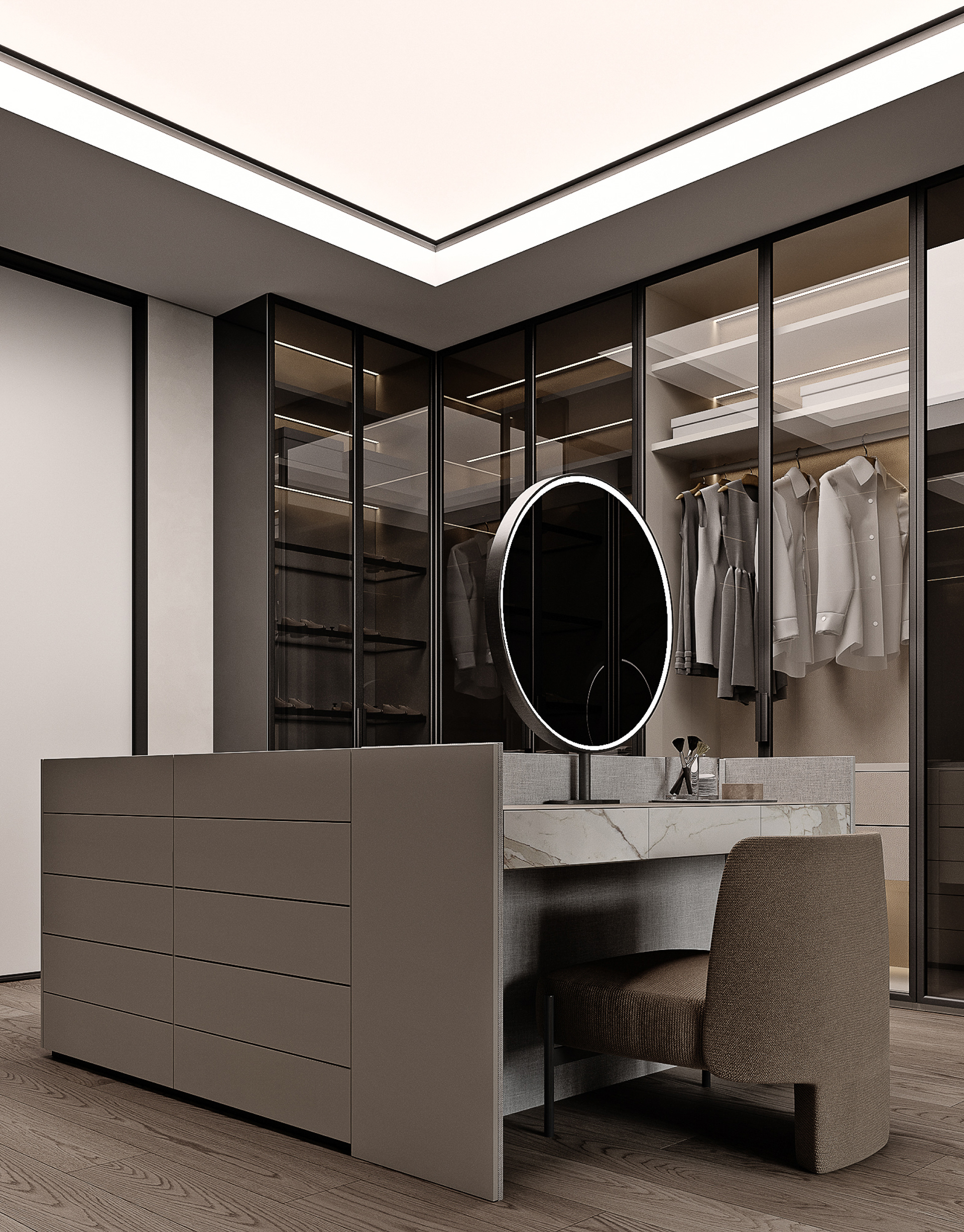 Modern minimalism family residence-65