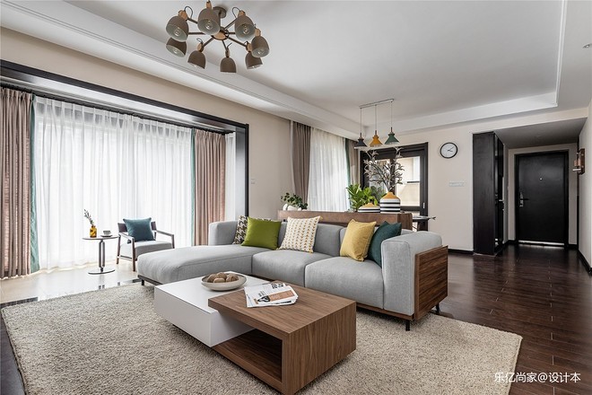 成都万科理想城117平米四居北欧风装修丨中国成都丨乐亿尚家-37