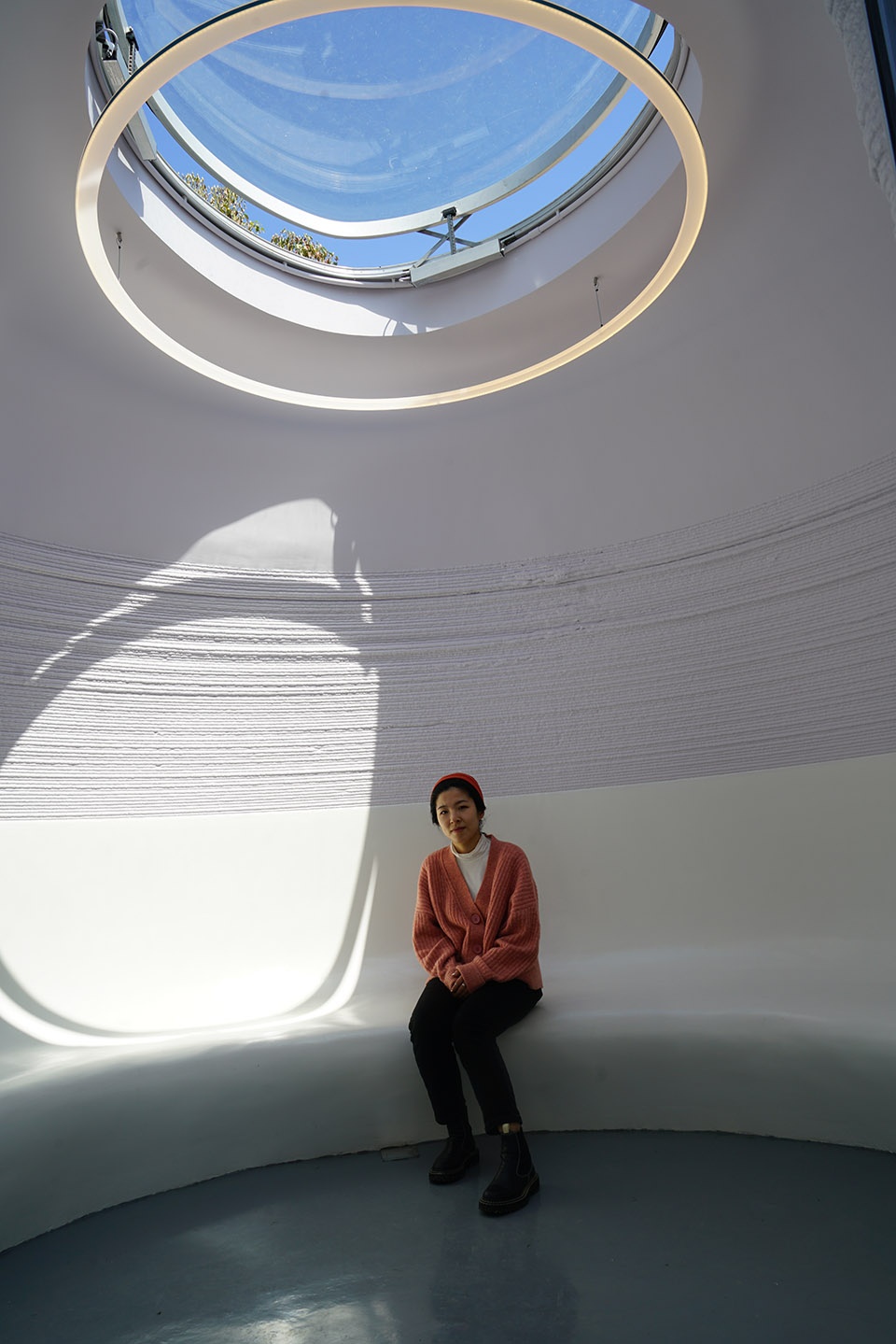 机器人3D打印混凝土书屋丨中国上海丨清华大学建筑学院徐卫国教授团队-30