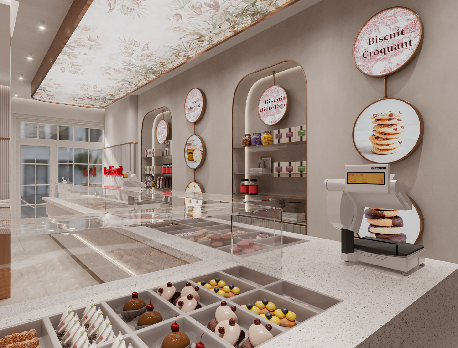 面包店室内设计项目丨TunisiaTunis丨Anamorph agnecy-7