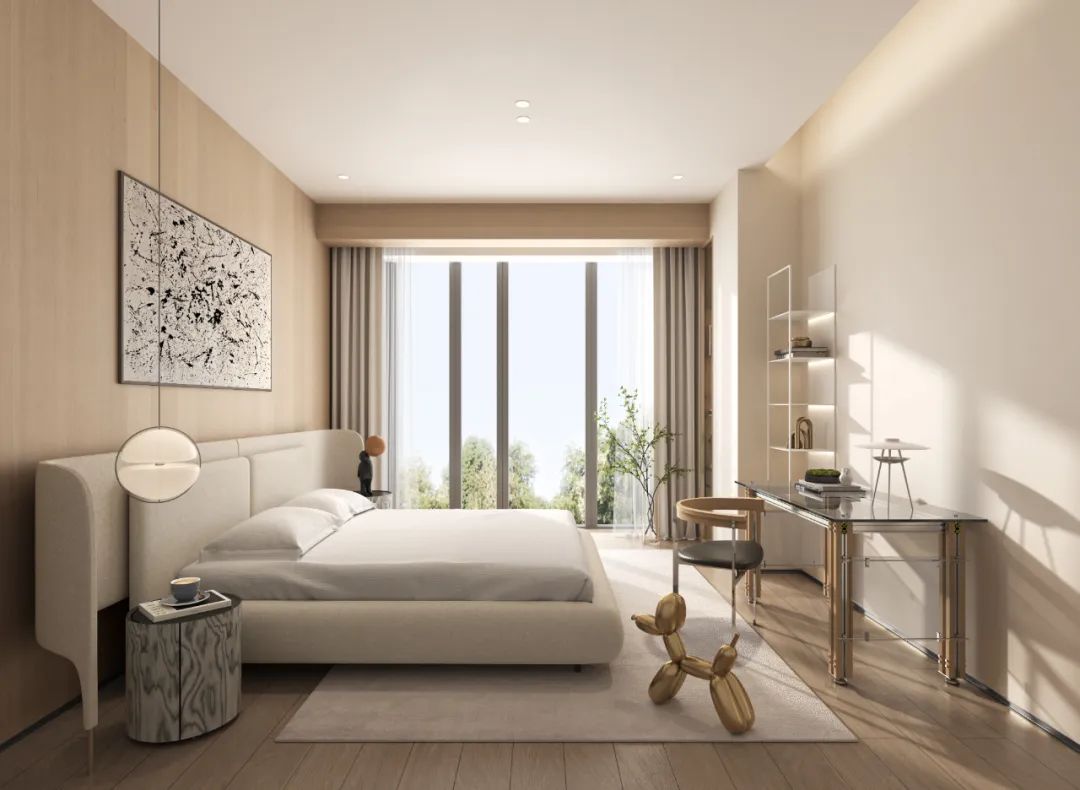 蓝色钱江大平层私宅设计丨中国杭州丨OTL本体建筑空间设计-25