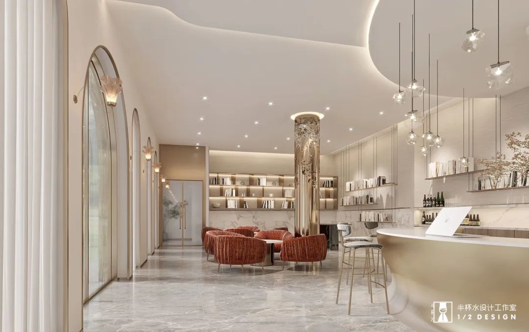 美容理发店精致设计丨半杯水工作室-81