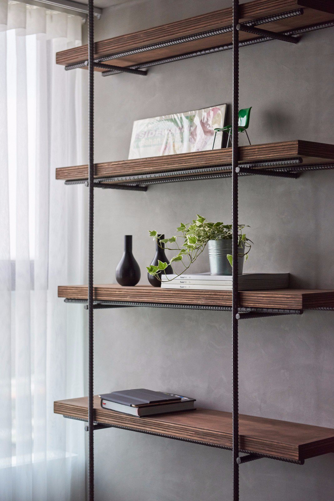 现代工业感公寓设计-22