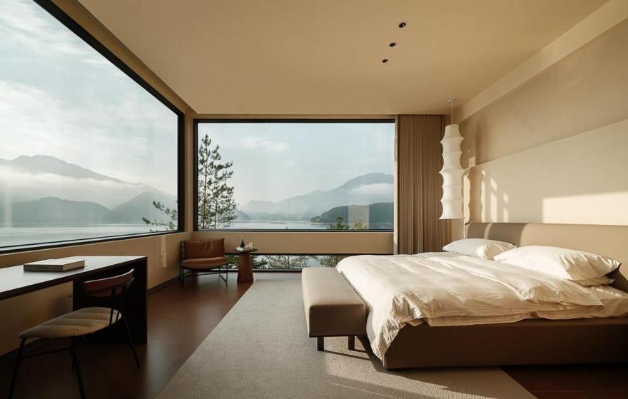 【山水的回响】一场自然栖居的诗意复兴丨中国浙江丨里厘空间设计-25