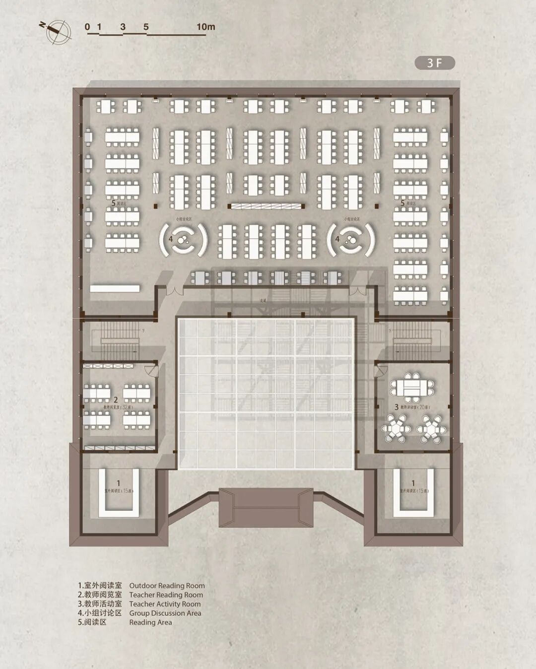 思序作品|百年“水晶宫”，温润旧时光——云南省玉溪第一中学图书馆更新改造项目-137