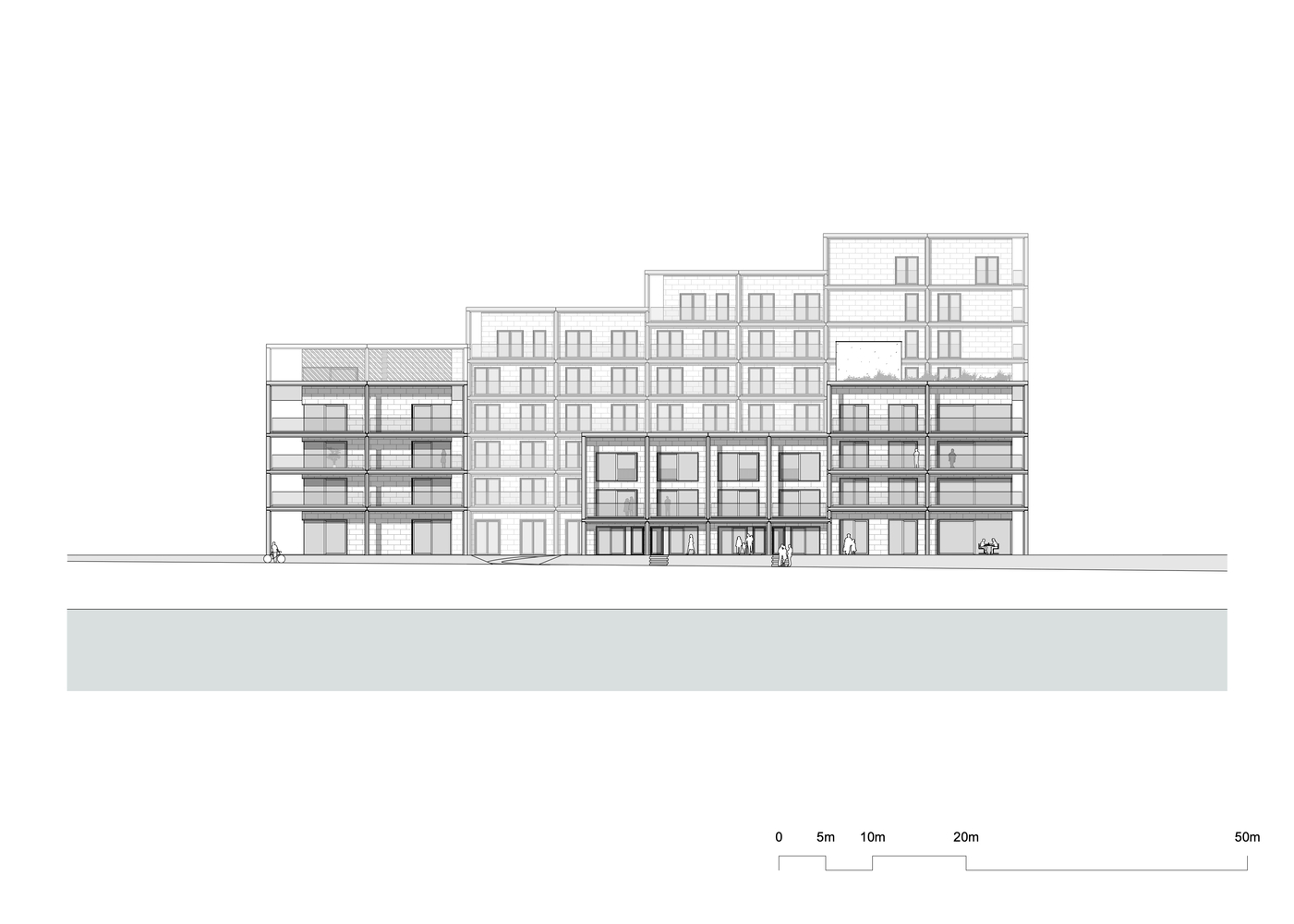 Waterzicht Apartments | 比利时十八世纪公园旁的现代住宅建筑-56