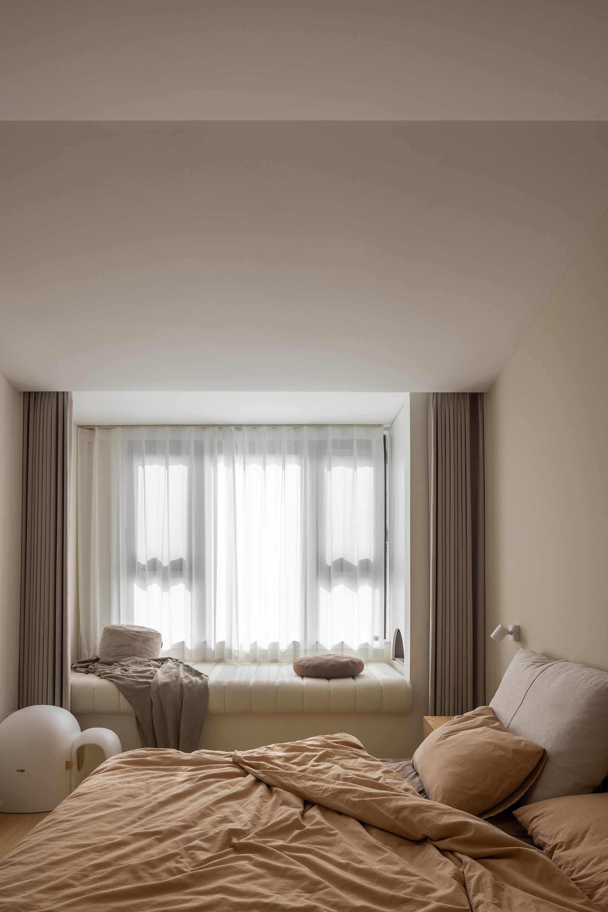 80㎡小户型超暖超温馨“喵星人”之家丨大斌空间-49