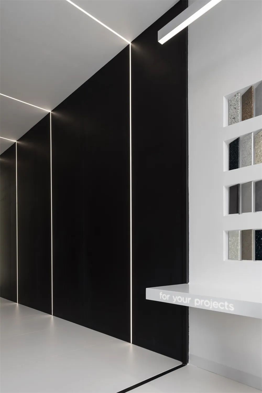 ARCHETYPE 办公空间 | 瓷 stone 样品打造的现代展示区-12