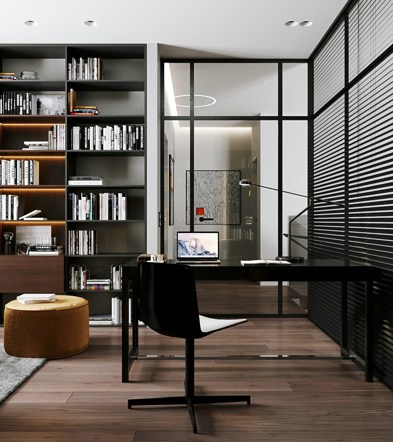 现代极简别墅,低调浪漫的生活诠释-26