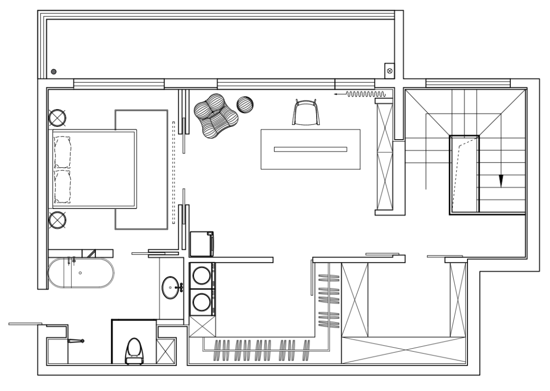 山境空间新案 |暗黑之境 |享受纯粹的墨色空间-135