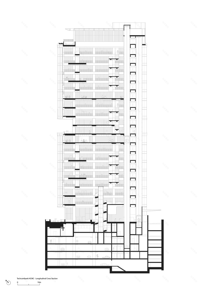 胡志明市科技银行总部丨越南胡志明市丨Foster + Partners-7