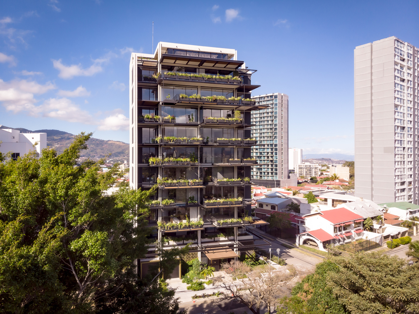 垂直绿洲 · 哥斯达黎加 San José 的 Gardenia 公寓丨Studio Saxe-39