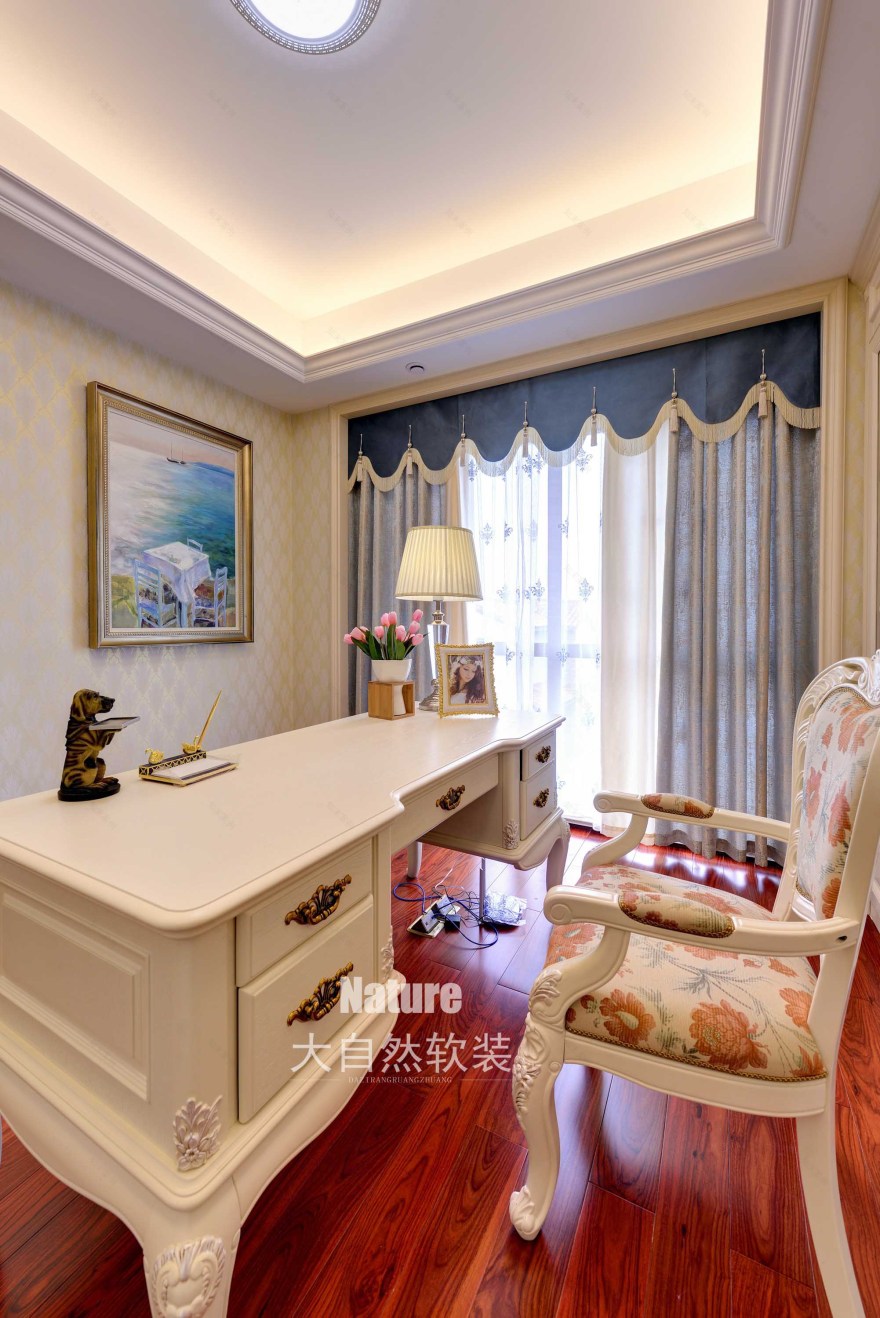 阳光威尼斯简欧风,色彩与空间的完美融合-37