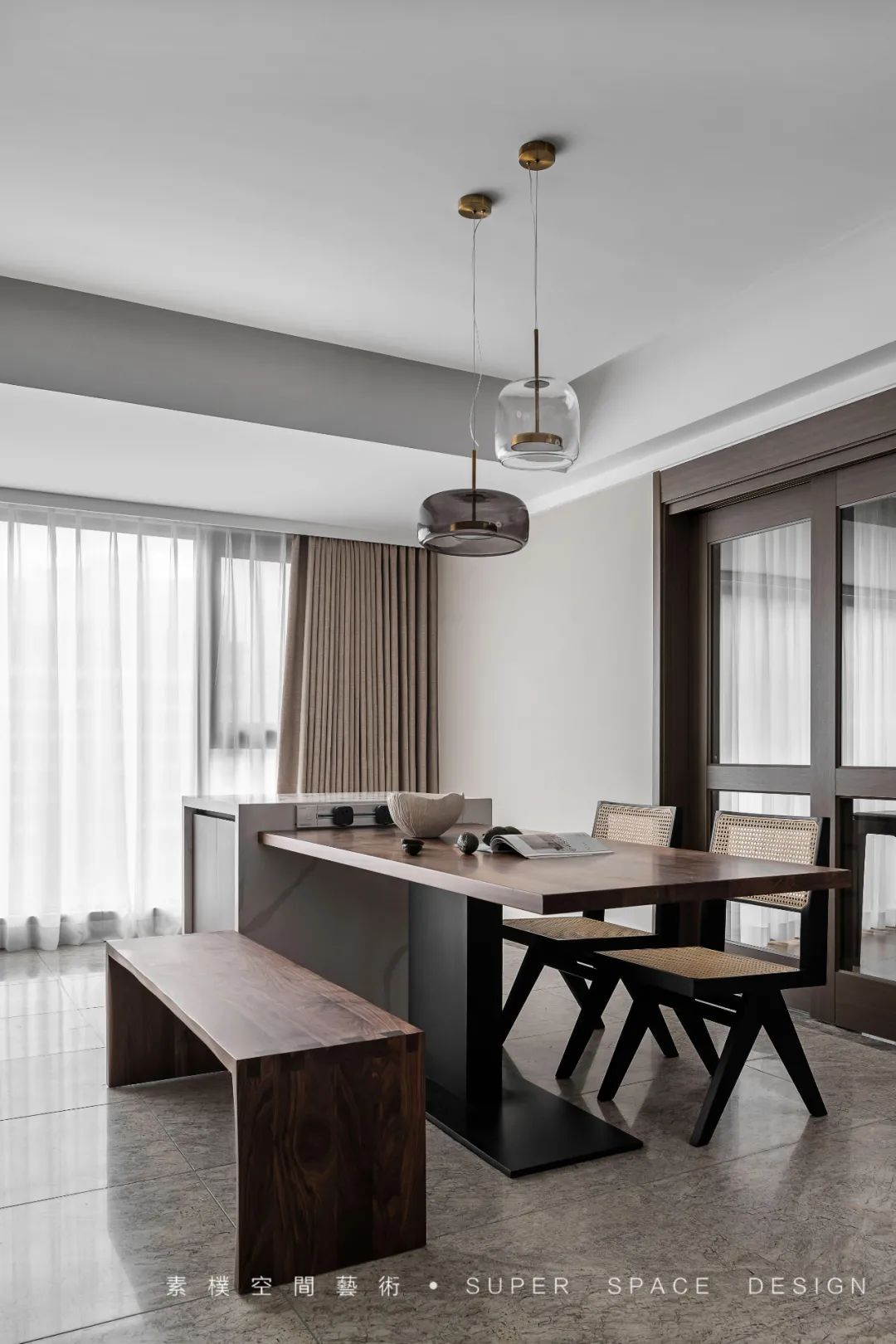 素朴实景 · 120㎡精装房设计丨何榆菡,朱渝-48