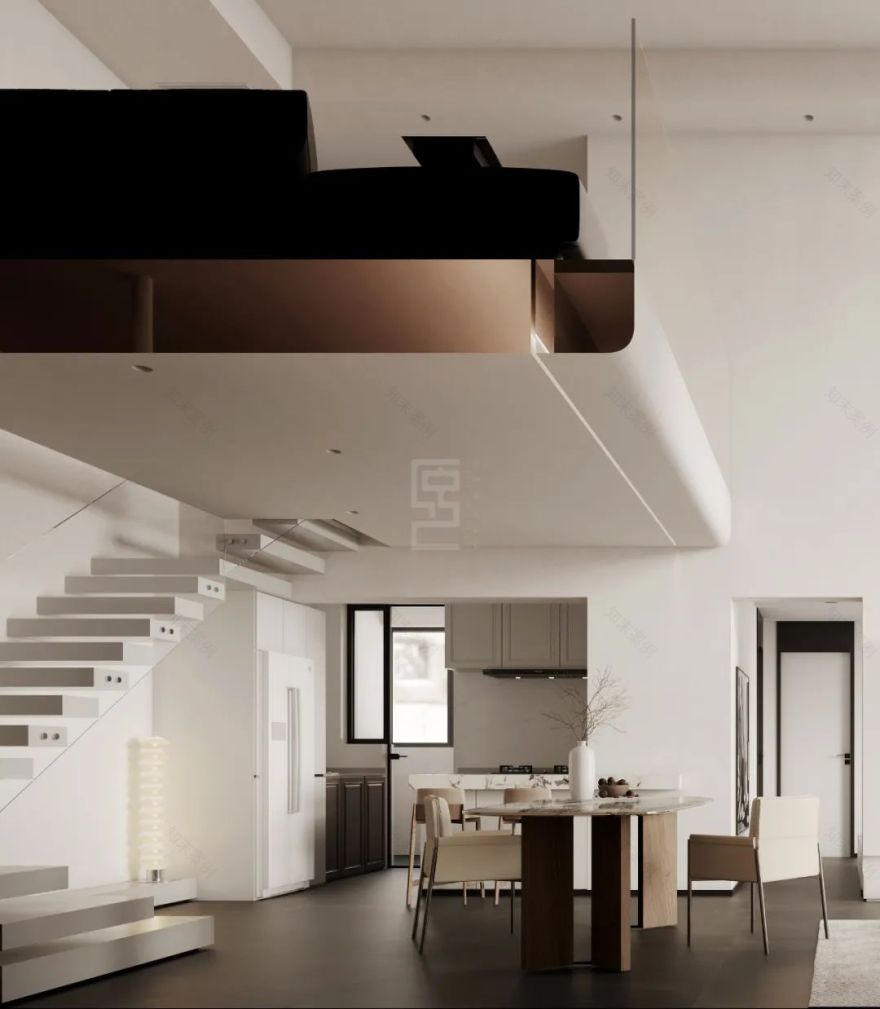 成都私宅 · 现代极简轴转空间的魅力探索丨中国成都丨原色原宿空间设计-13