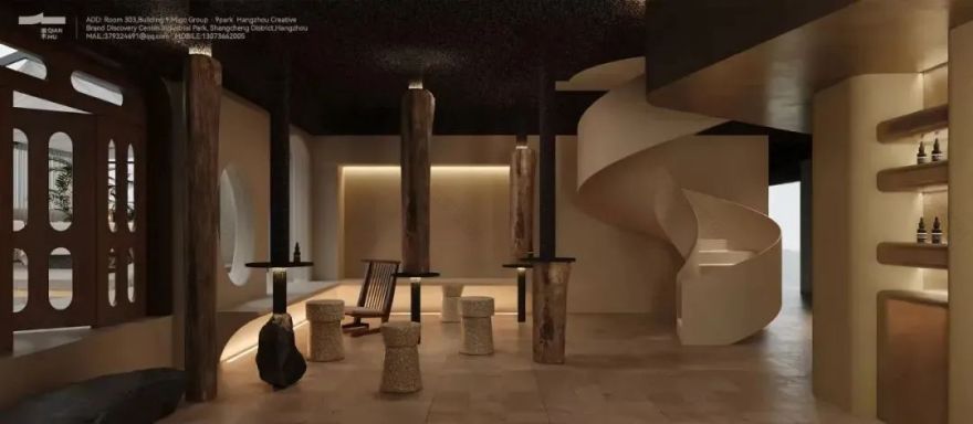 潜木设计 | 流动美学在空间的韵律-11