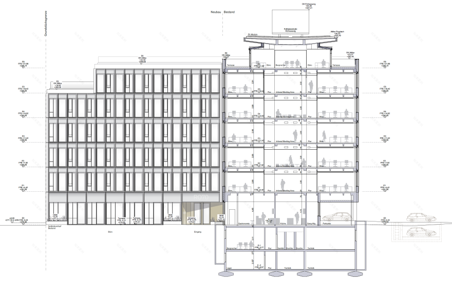Rockstone Rotebühlstraße 办公楼翻新与扩建丨德国斯图加特丨Blocher Partners-8
