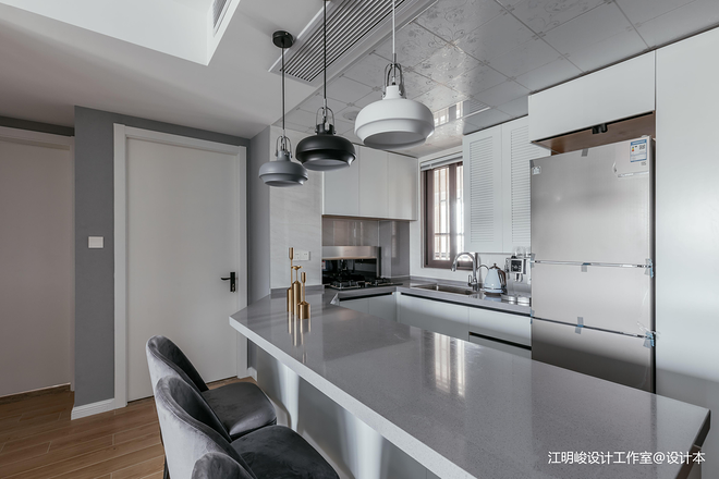 8万元二居75平米装修案例-11