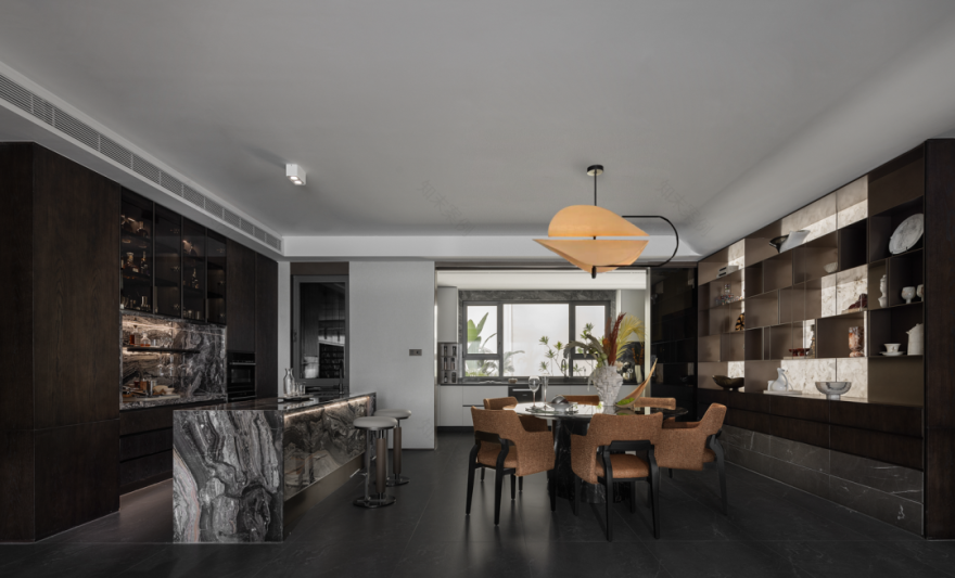 中海峰境梅江225户型样板间丨中国天津丨北京山禾金缘艺术设计股份有限公司-25