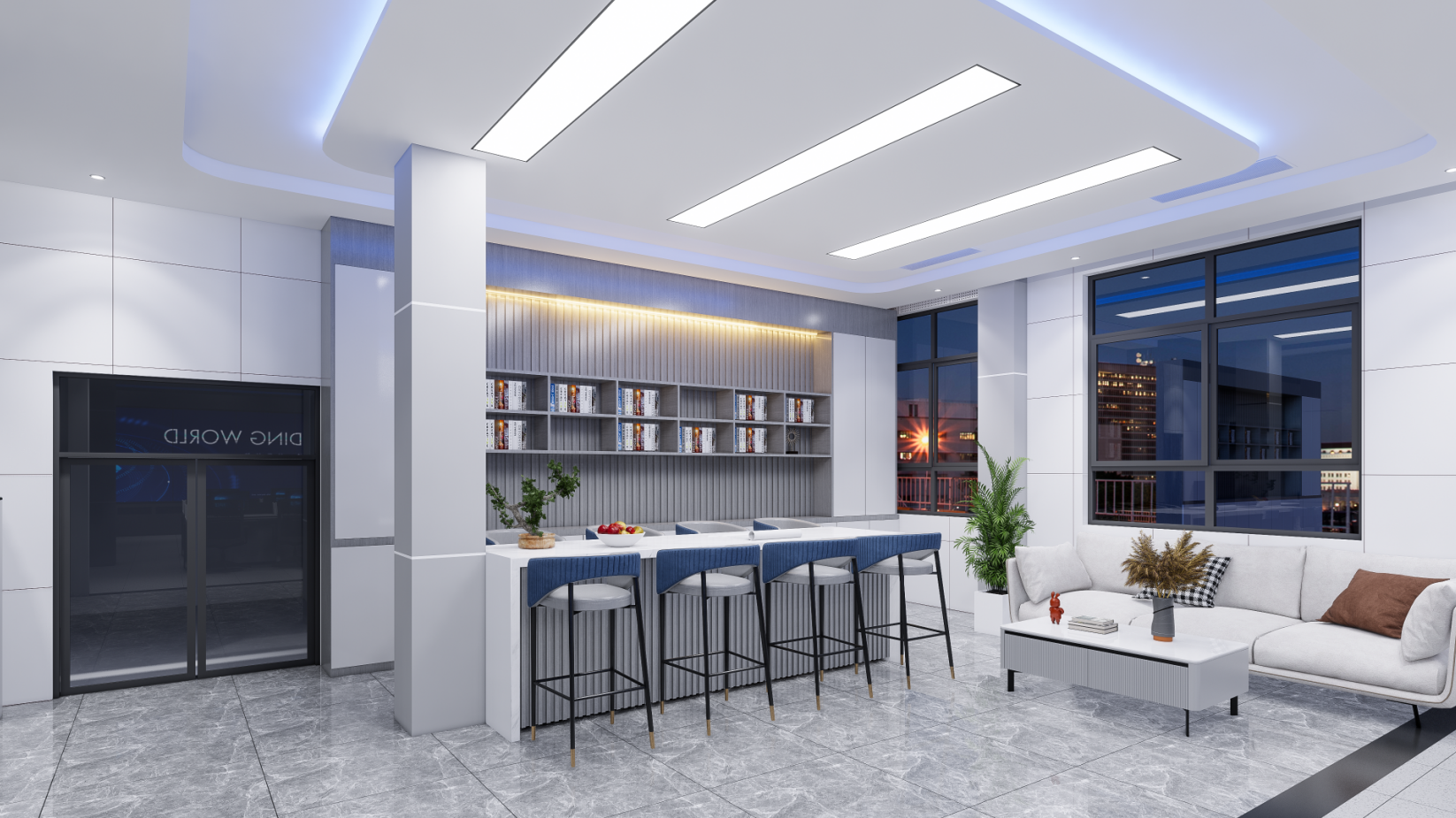 某单位指挥中心设计效果-4