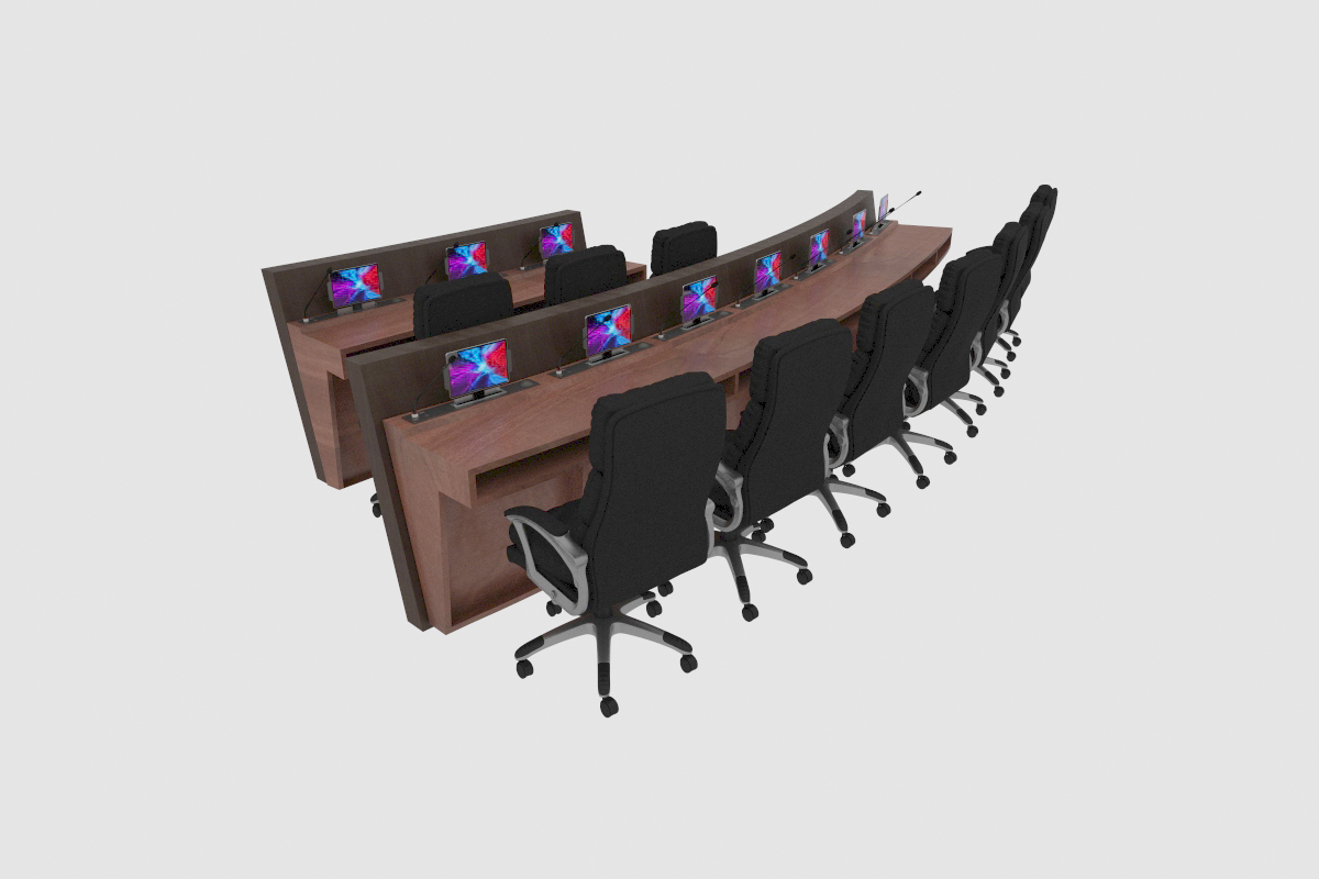 哥伦比亚国会椭圆形会议室室内设计丨MATIZZO-13