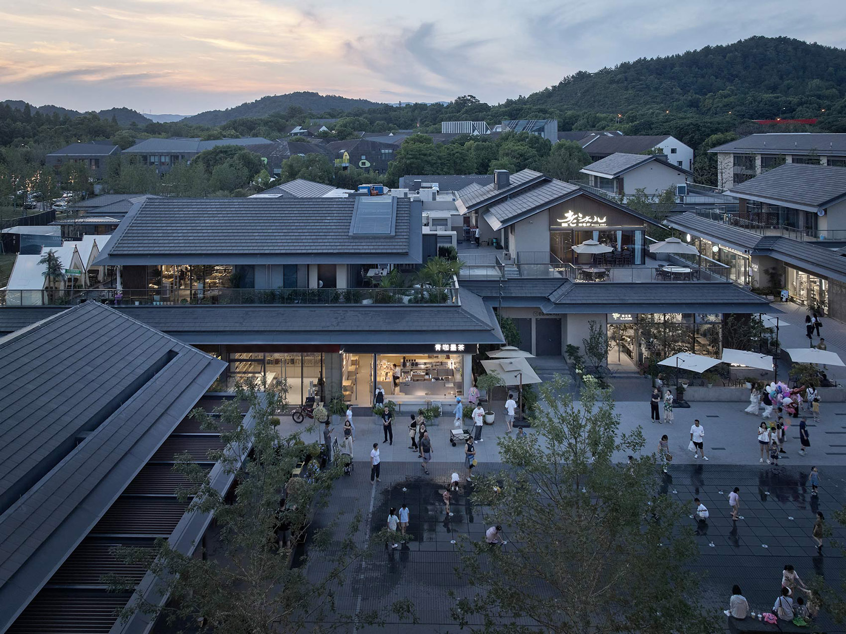 玉鸟集商业街丨中国杭州丨青墨设计-165