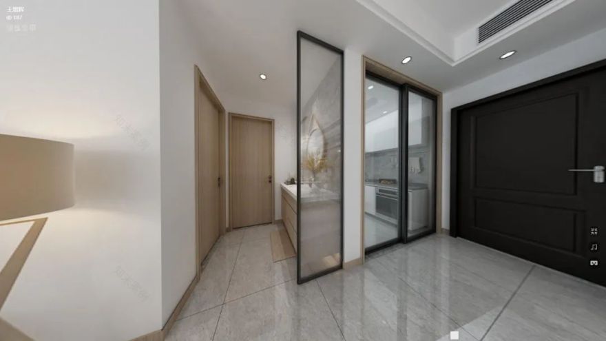 现代日式风格,打造 120㎡禅意空间-56