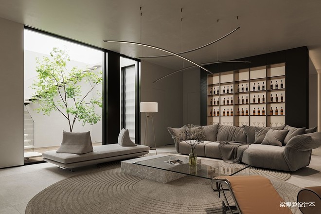 200万元别墅豪宅300平米装修案例-12