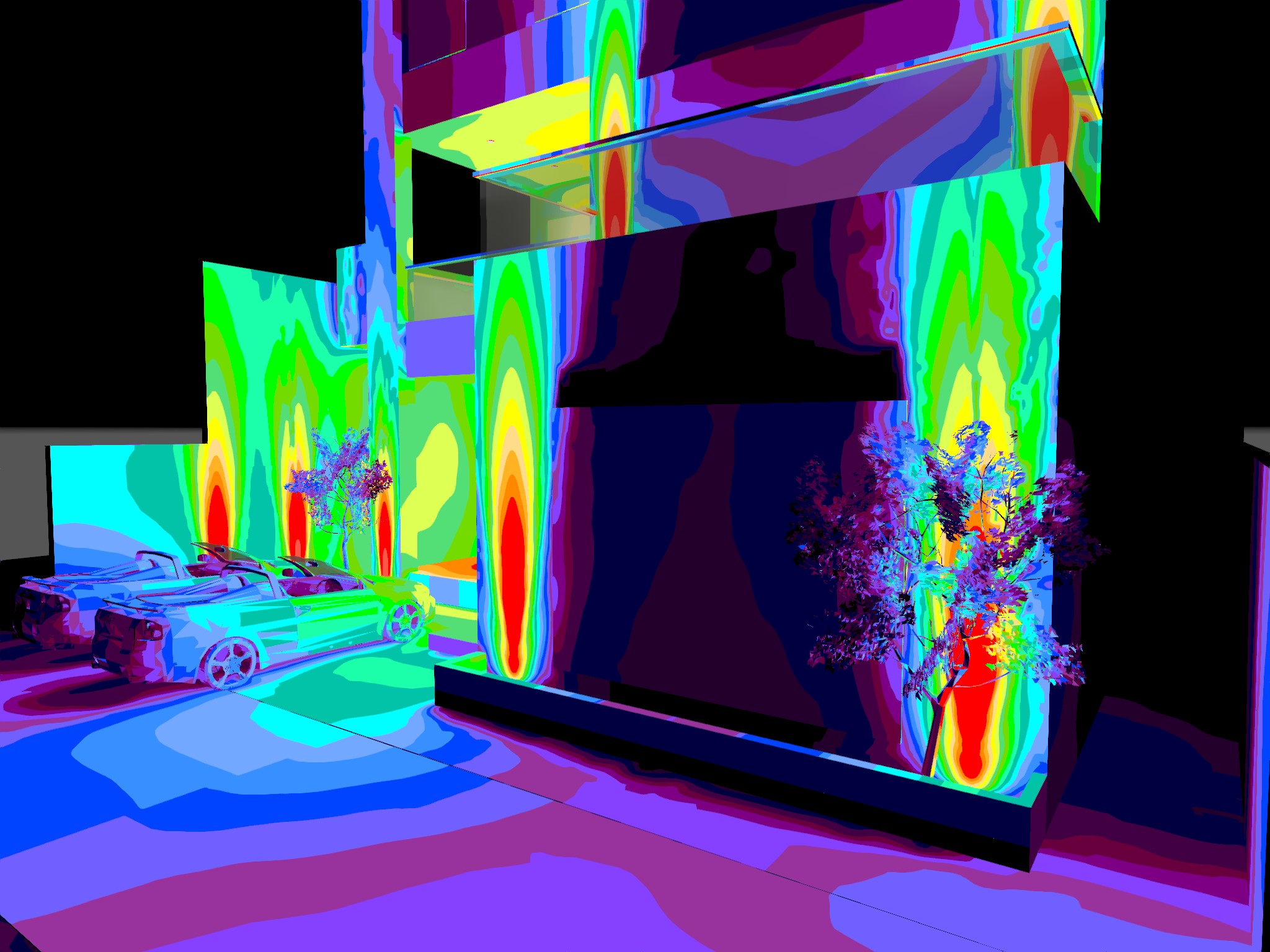 HOUSE FACADE  KUWAIT 照明设计项目-8