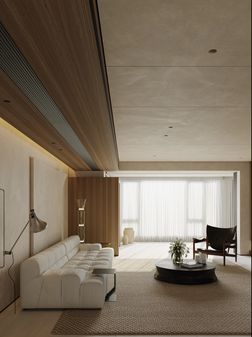 176㎡现代简约松弛感住宅-3