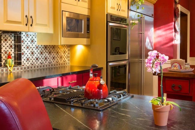 Phoeni·西班牙殖民风格住宅厨房及多区域改造丨美国凤凰城-9