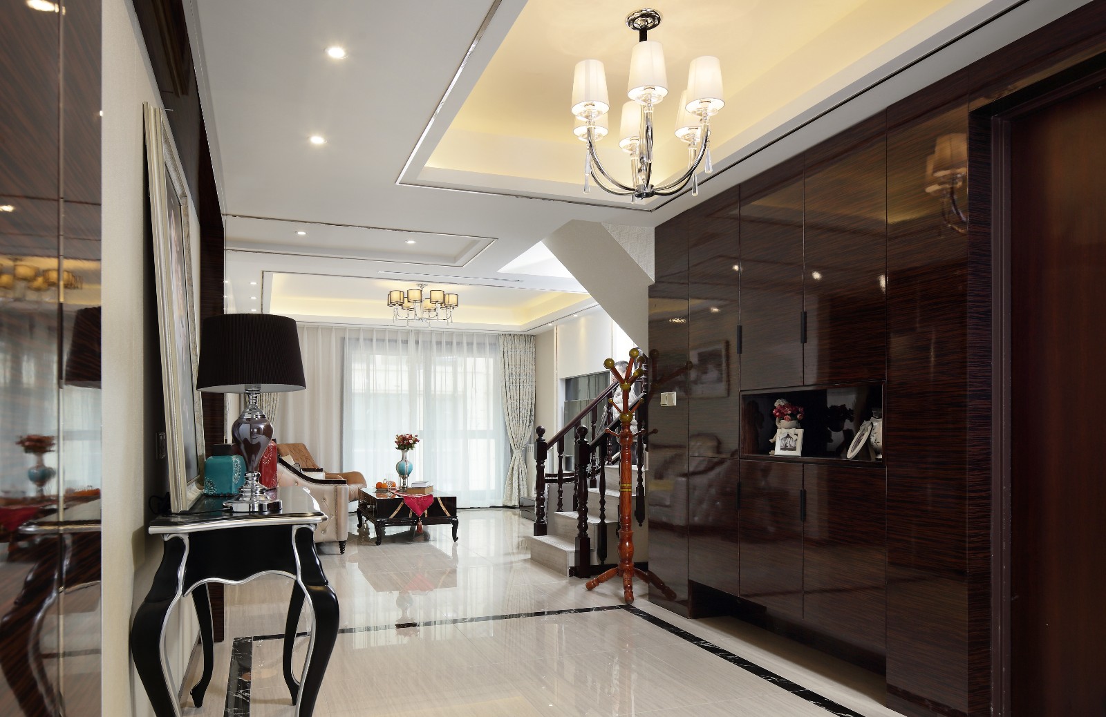 南京新古典双拼别墅,低调奢华与现代贵气完美融合-2