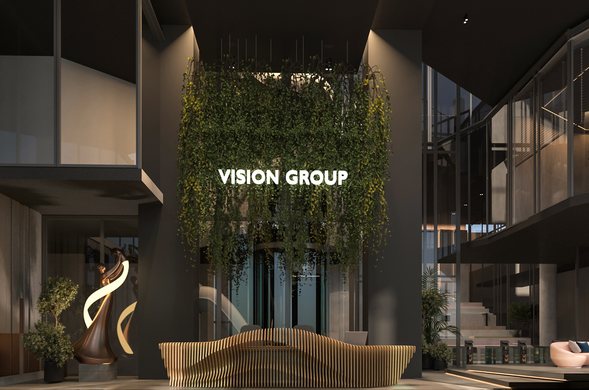 VISION GROUP HEAD QUARTER 室内设计丨埃及开罗丨AEG Desing& Construction-4