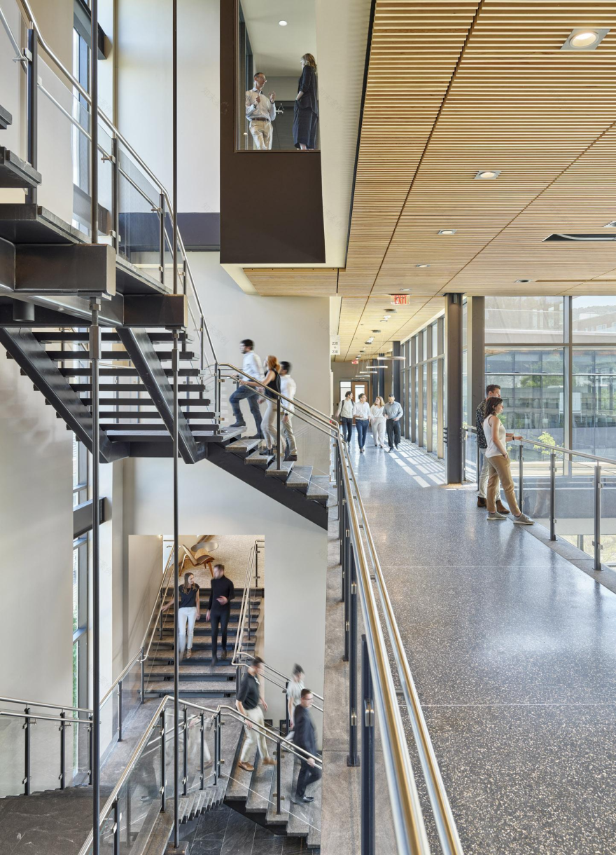 利哈伊大学商学院商业创新大楼丨美国宾夕法尼亚丨Voith & Mactavish Architects LLP-8