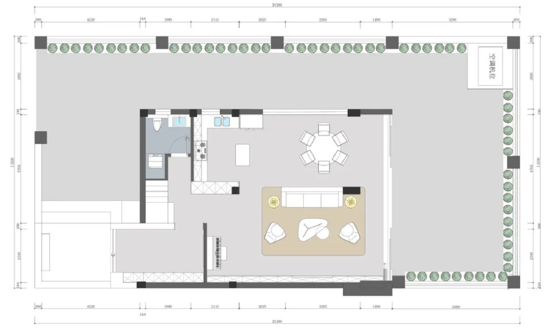 武汉品承设计 || 碧桂园别墅 || 欧式轻奢 || 264m²+花园 148m²-34