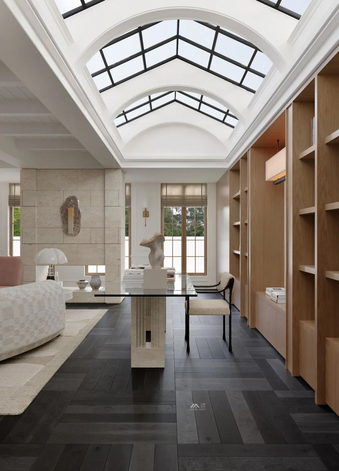 折衷主义视角下的1800㎡别墅空间丨中国深圳丨HOMBLE红柏设计-0