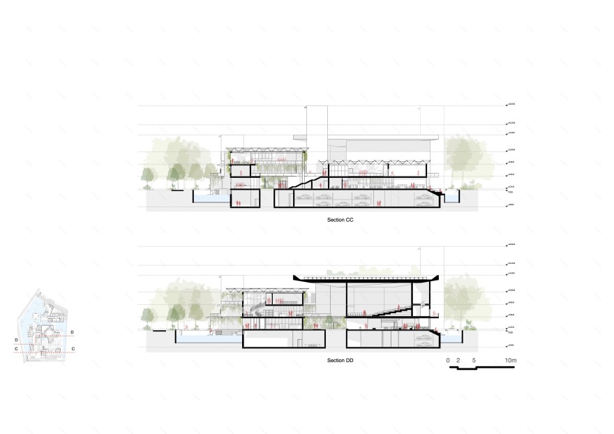 城市乌托邦 · 新型教育办公校园设计丨the glassbox collective-21