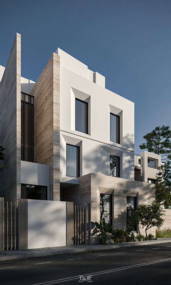 住宅建筑立面丨@clay studio-10