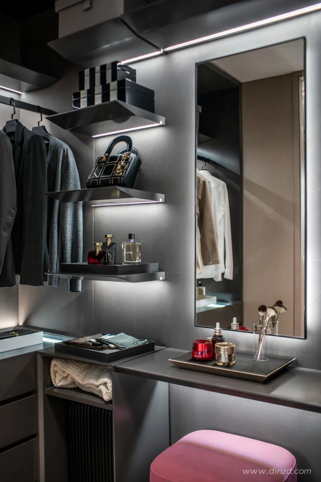 广州 185㎡叠墅样板间,演绎轻快都市生活-21