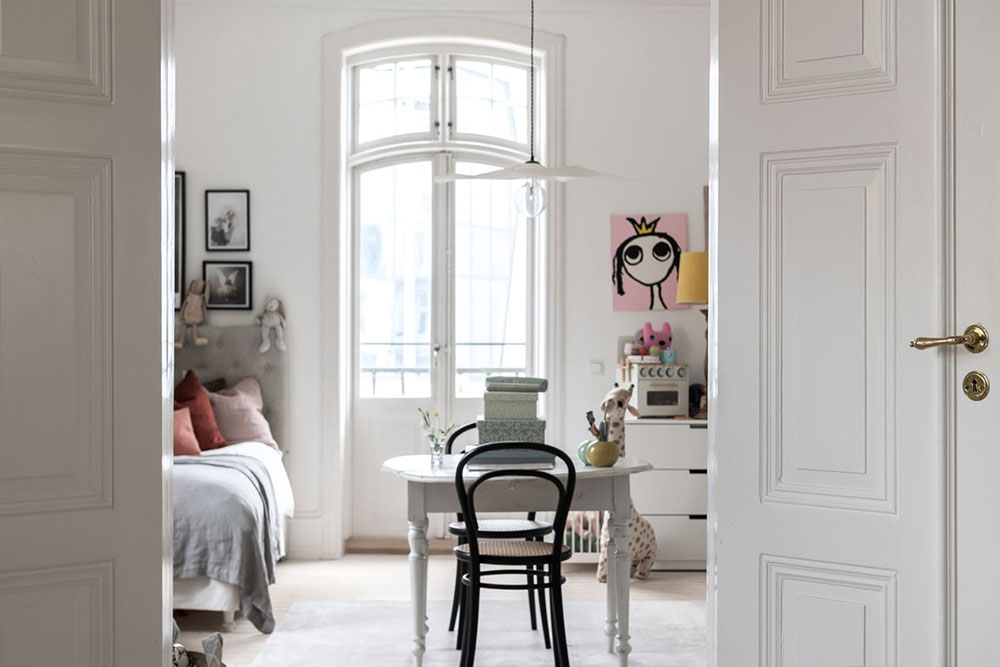 赫尔辛堡宽敞明亮公寓的温馨设计-17