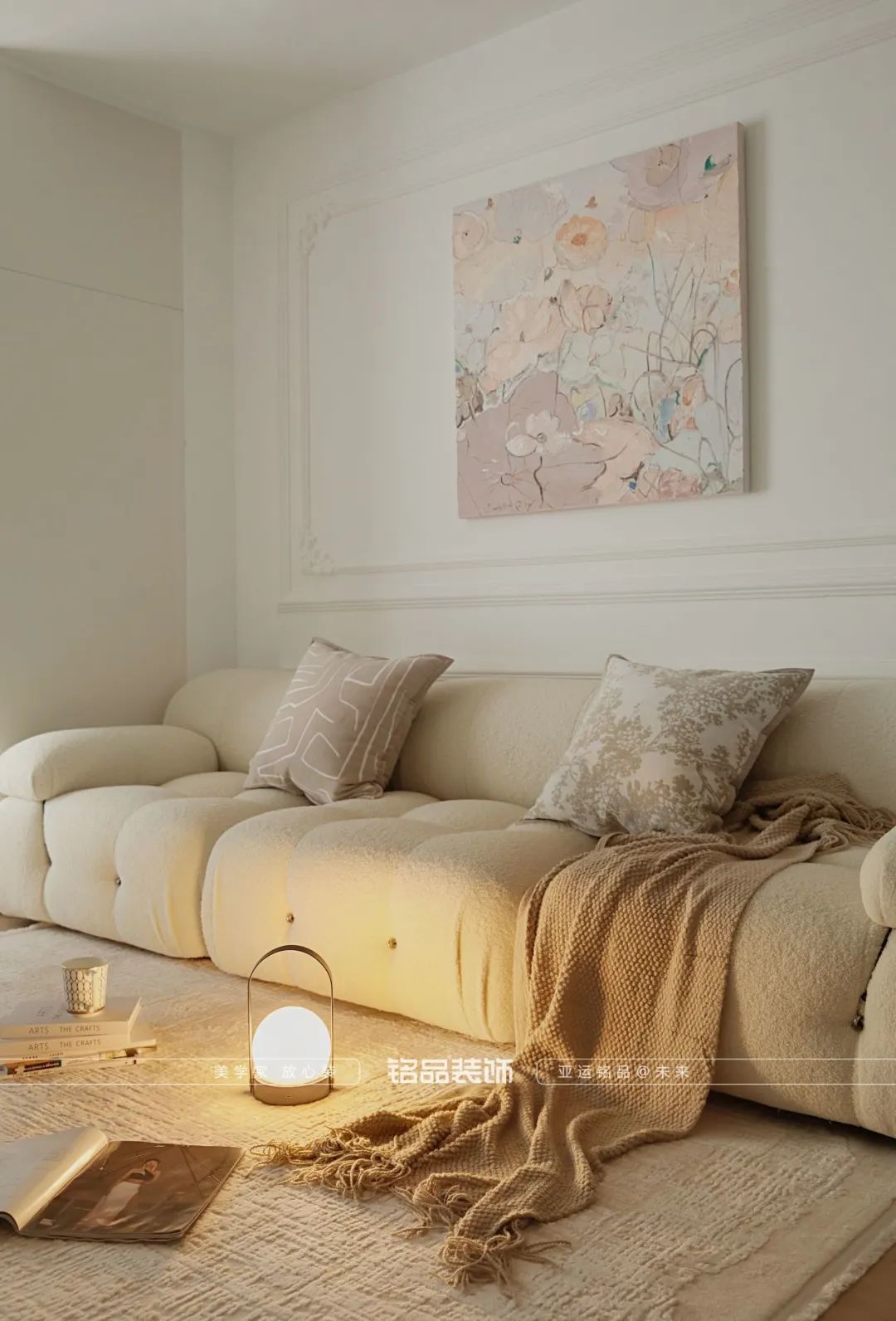 温柔奶油轻法式,浪漫满屋的世宸名府设计丨中国杭州丨铭品装饰-29