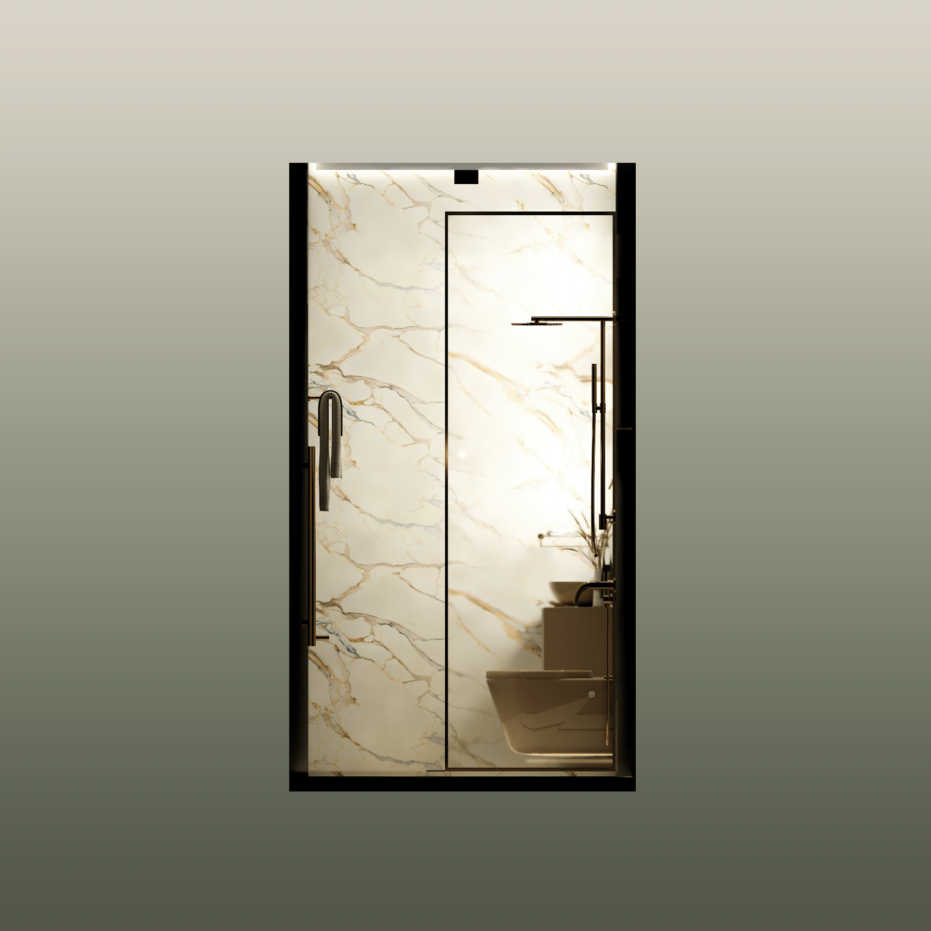 豪华洗手间设计丨tahseen.jamal-15