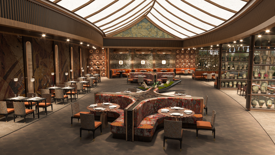 边和绿色度假村·餐厅-14