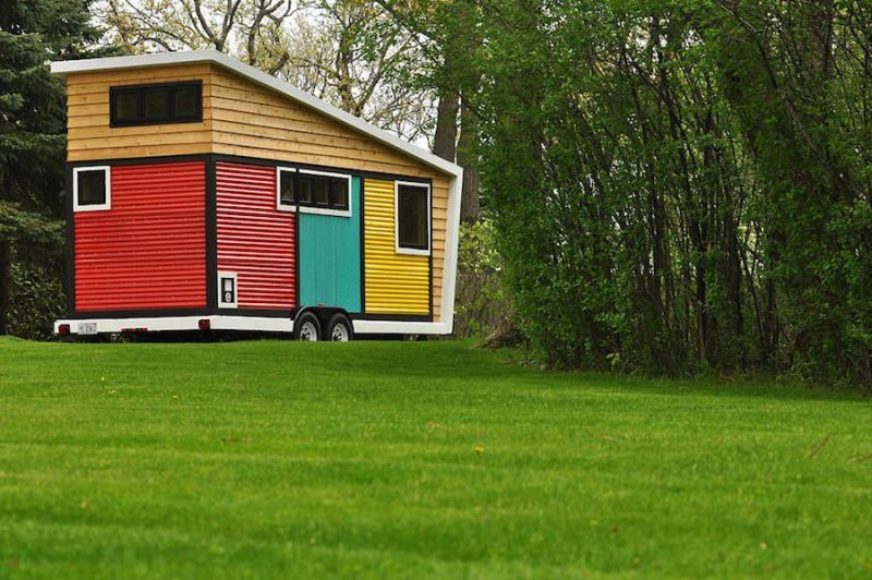 Whimsical 140 Sq.Ft Portable Tiny Box House - Small House Decor-10