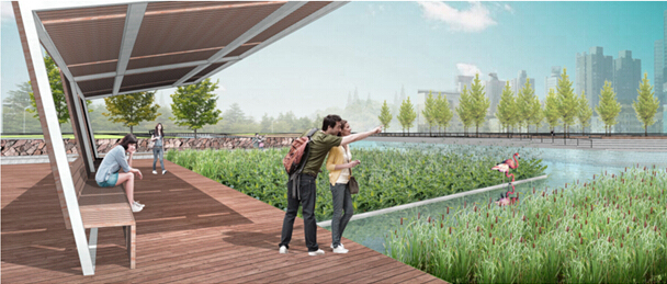 江苏省南通市经济技术开发区通启运河景观改造项目丨中国南通丨奥雅(L&A Design)-8