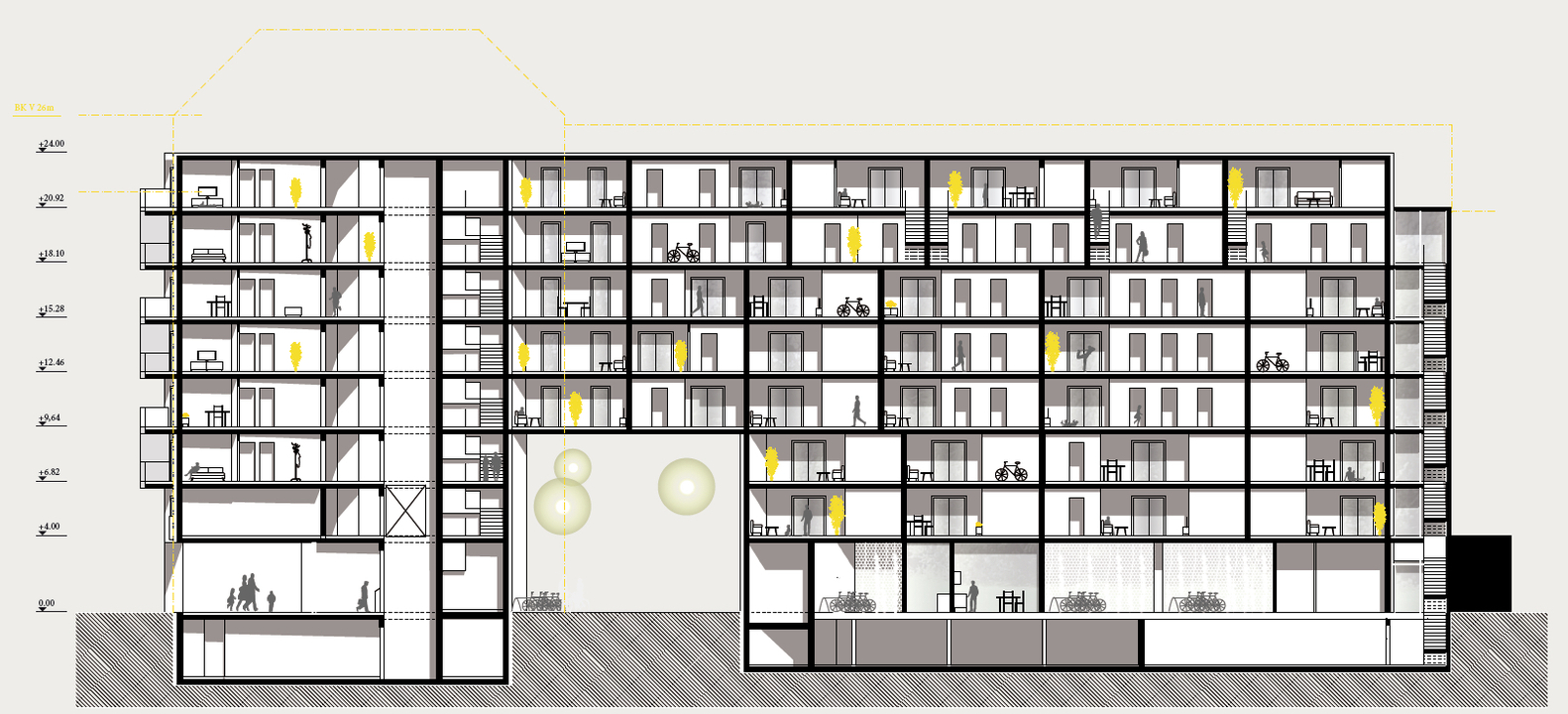 维也纳“公园遇见城市”住宅设计-19