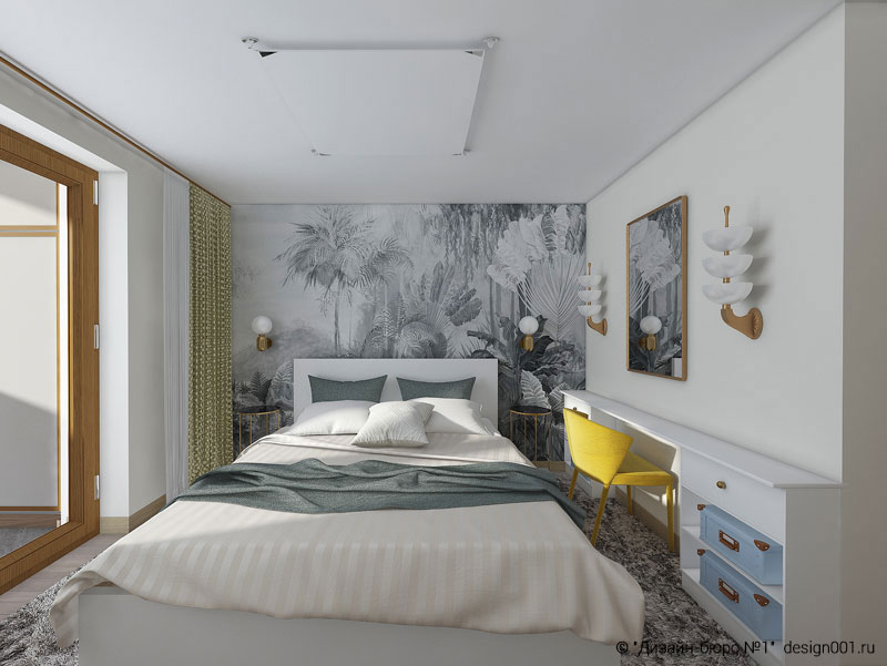 3 室 78 ㎡面板房 P  68 公寓室内设计丨俄罗斯莫斯科丨“Studio.one”室内设计工作室-12