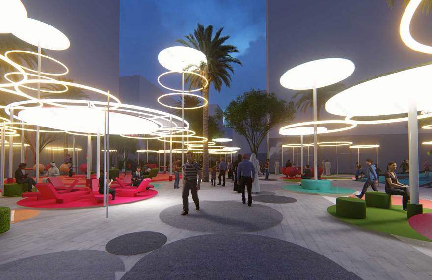 迪拜河滨树冠环-17